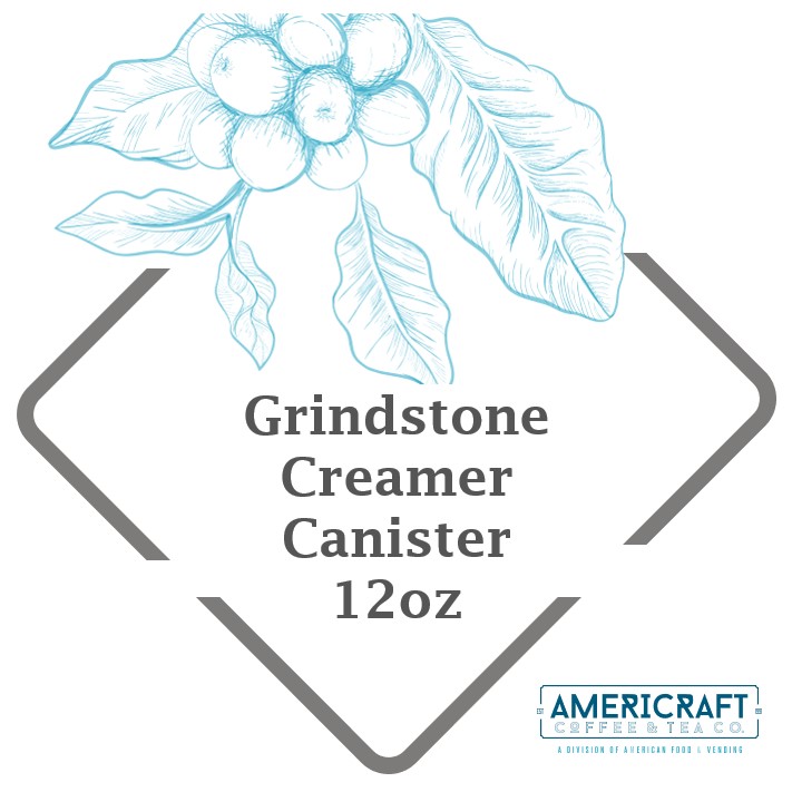 Grindstone Creamer ND 12oz Cnst Americraft Coffee and Tea Company